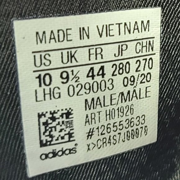 Adidas NMD R1 Originals - Red Japanese Side Print - Black White 2020 Men Size 10 - Picture 13 of 13